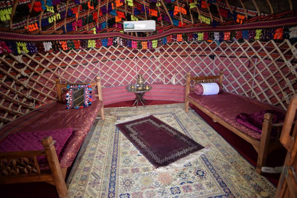 فضای داخل کومه سنتی